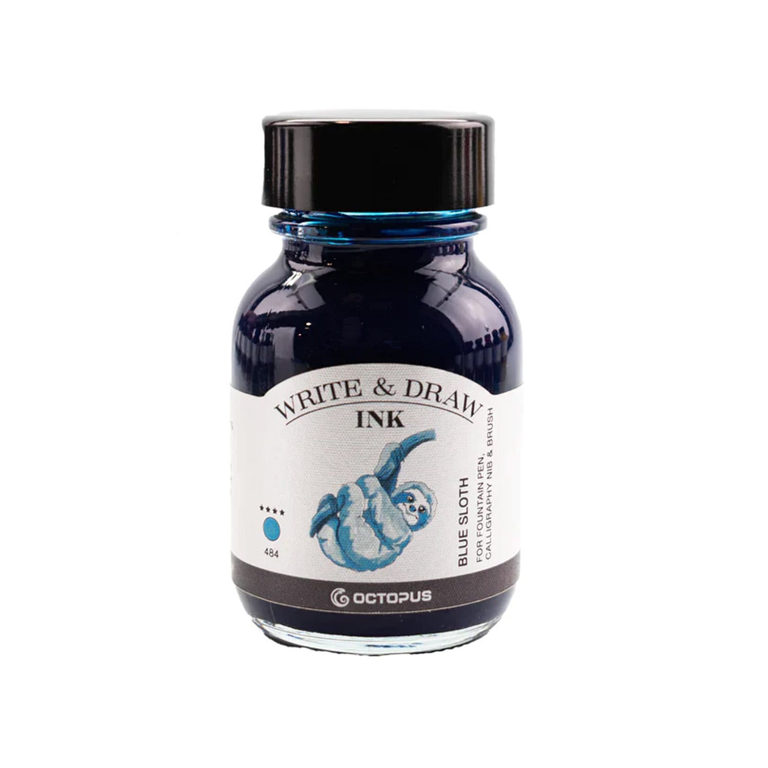 Direct Ink Writing Octopus Octopus Write & Draw Ink Bottle, Blue Sloth - 50ml – Makoba