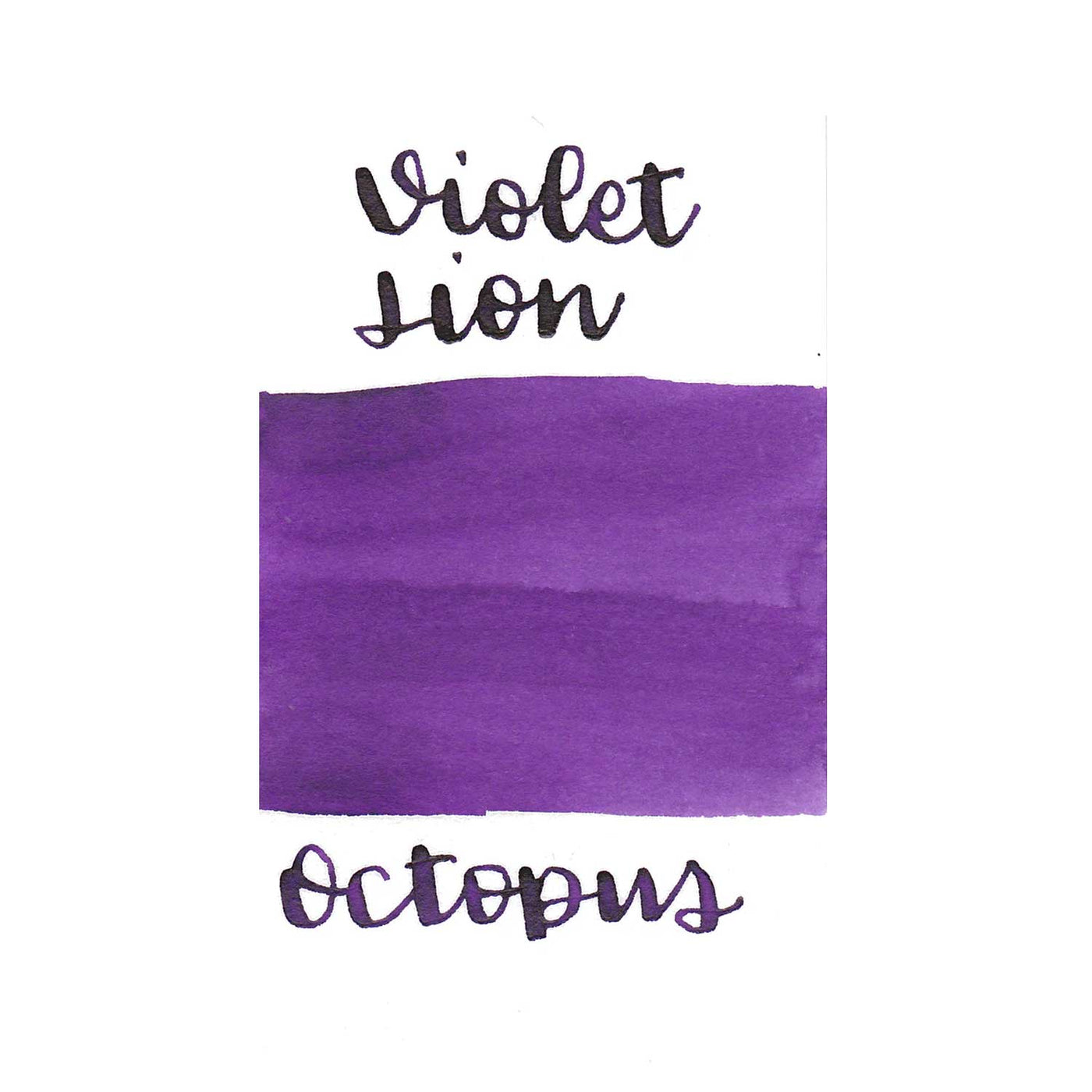 Octopus Write & Draw Ink Bottle Violet Lion - 50ml 2