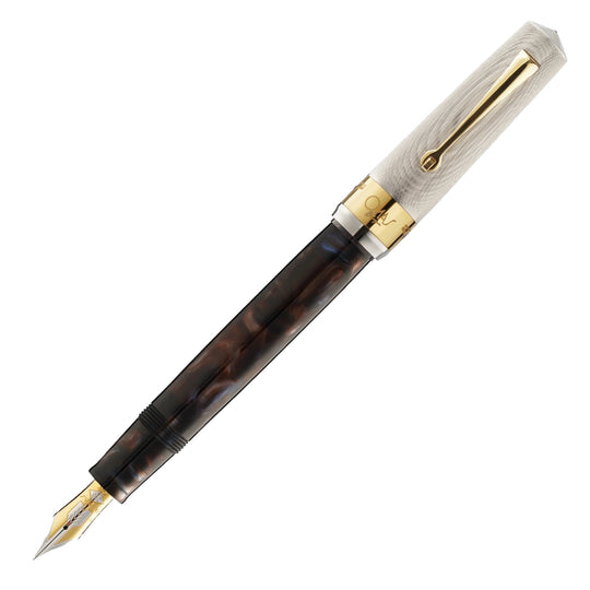 Omas Bologna Fountain Pen - Galassia Argento GT (Limited Edition)