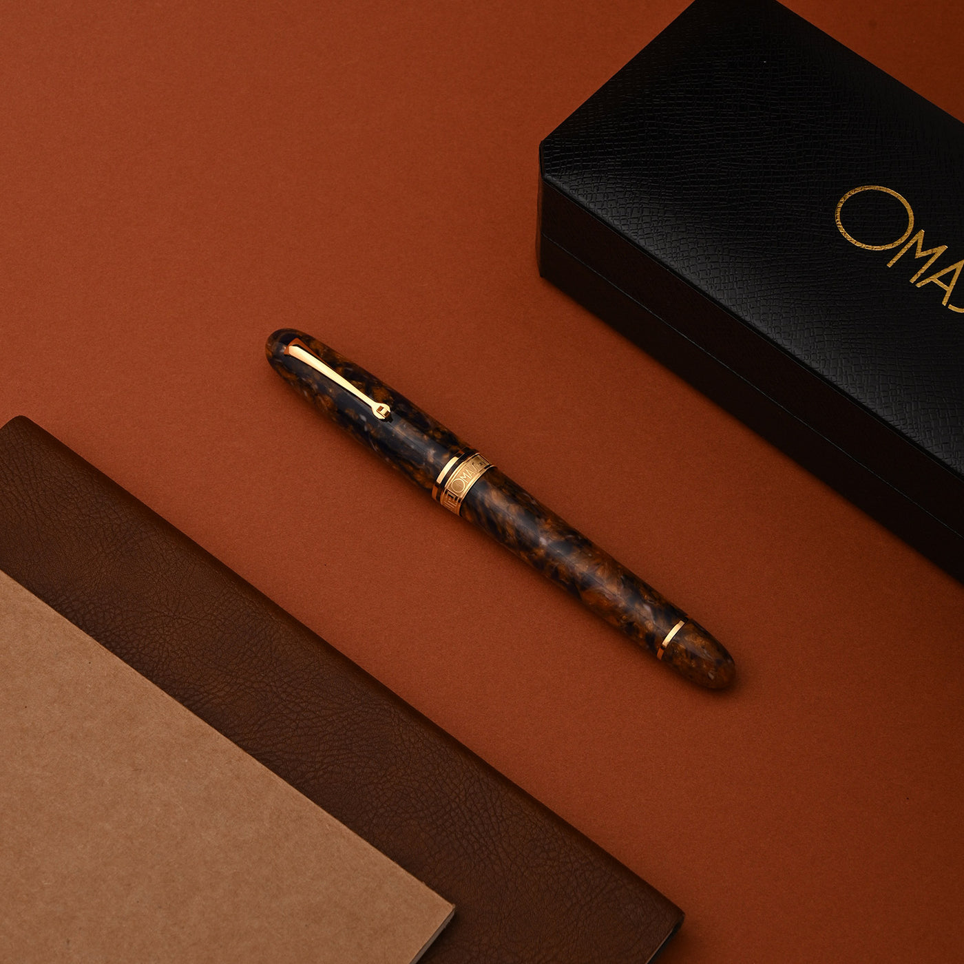 Omas Ogiva Exta Fountain Pen - Blue Saffron (Limited Edition) 12