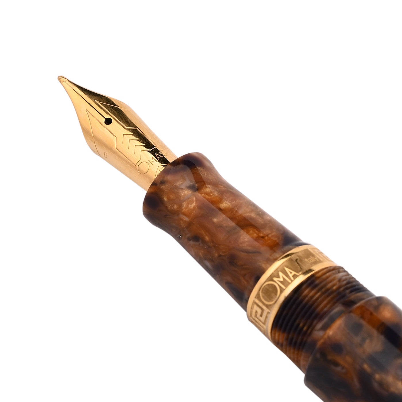 Omas Ogiva Exta Fountain Pen - Blue Saffron (Limited Edition) 2