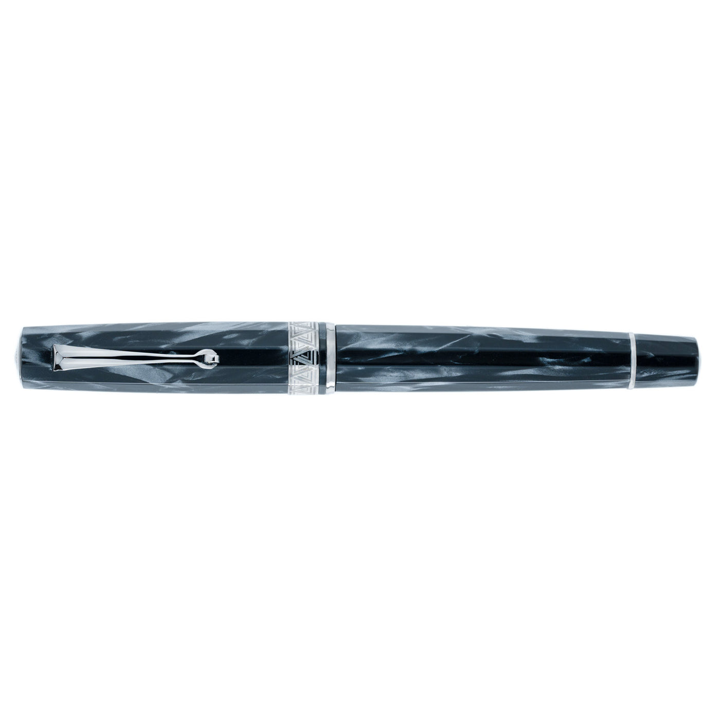 Omas Paragon Fountain Pen - Grigio Perla RT 15