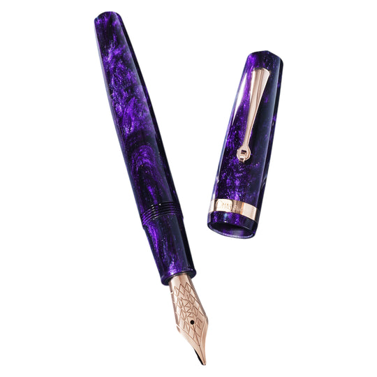 Omas Studio Fountain Pen - Ametista Profundo RGT