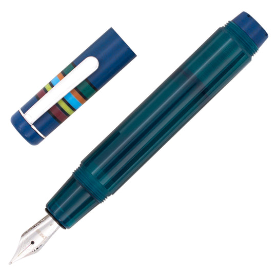 Opus 88 Fantasia Fountain Pen - Blue