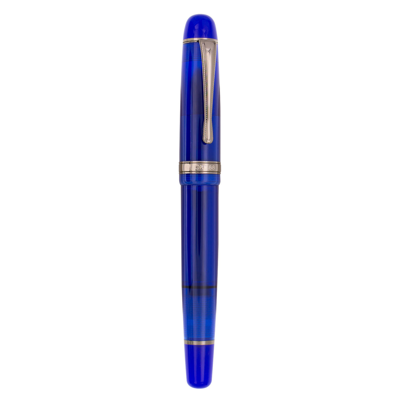 Opus 88 Jazz Fountain Pen - Transparent Blue 3