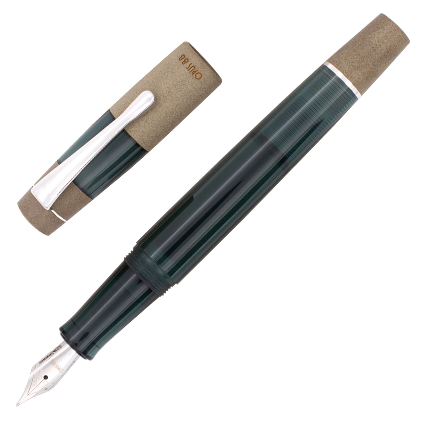 Opus 88 Koloro Fountain Pen - Teal 1