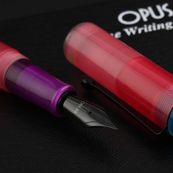 Opus 88 Demo Fountain Pen - Pink BT (Special Edition) | Makoba