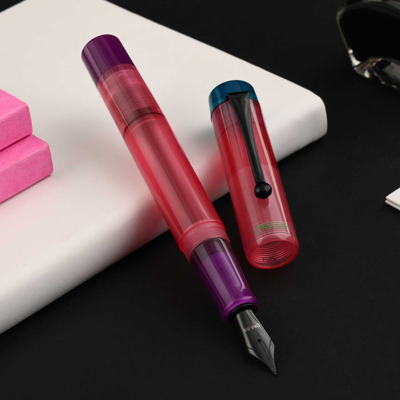 Opus 88 Demo Fountain Pen - Pink BT (Special Edition) 7