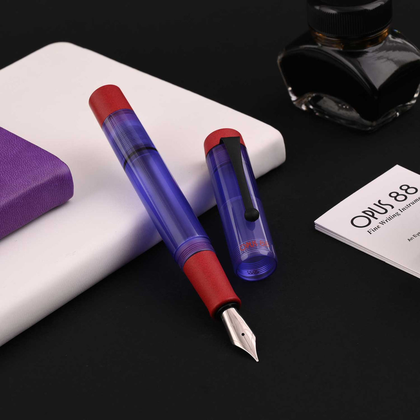 Opus 88 Demo Fountain Pen - Purple 7