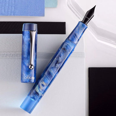 Opus 88 Demo Fountain Pen - Sapphire CT