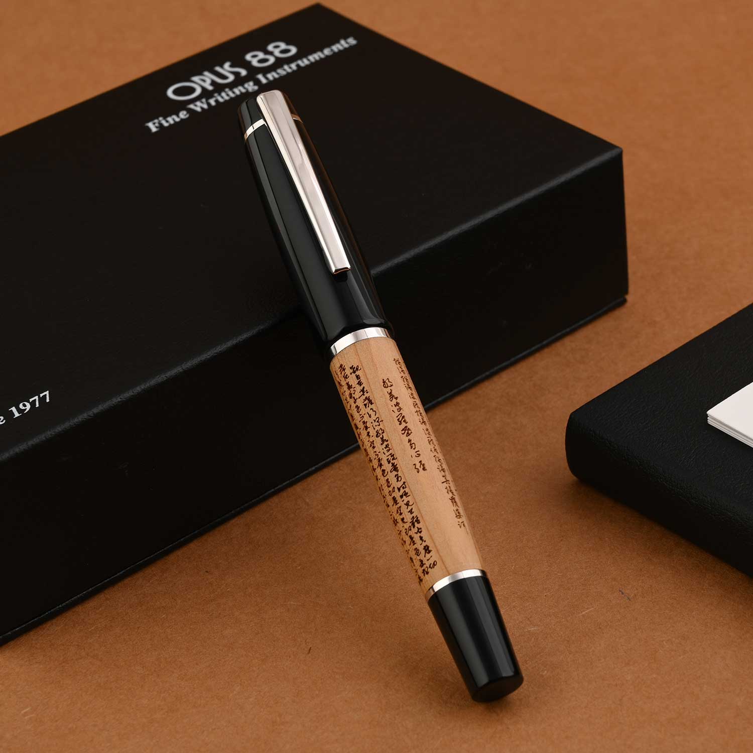 Opus 88 Heart Sutra Fountain Pen - Script – Makoba
