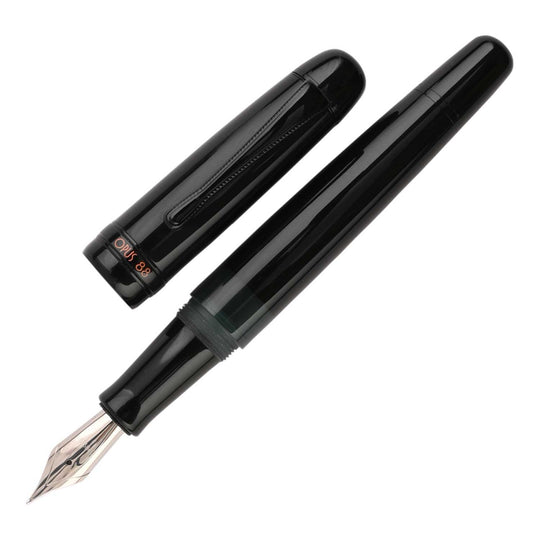 Opus 88 Jazz Fountain Pen - Solid Black
