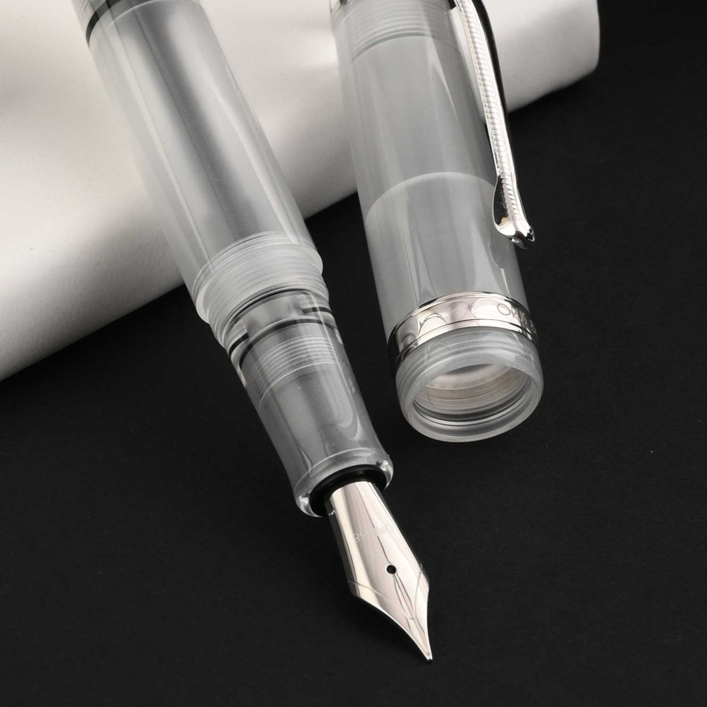 Opus 88 Jazz Fountain Pen - Transparent 8