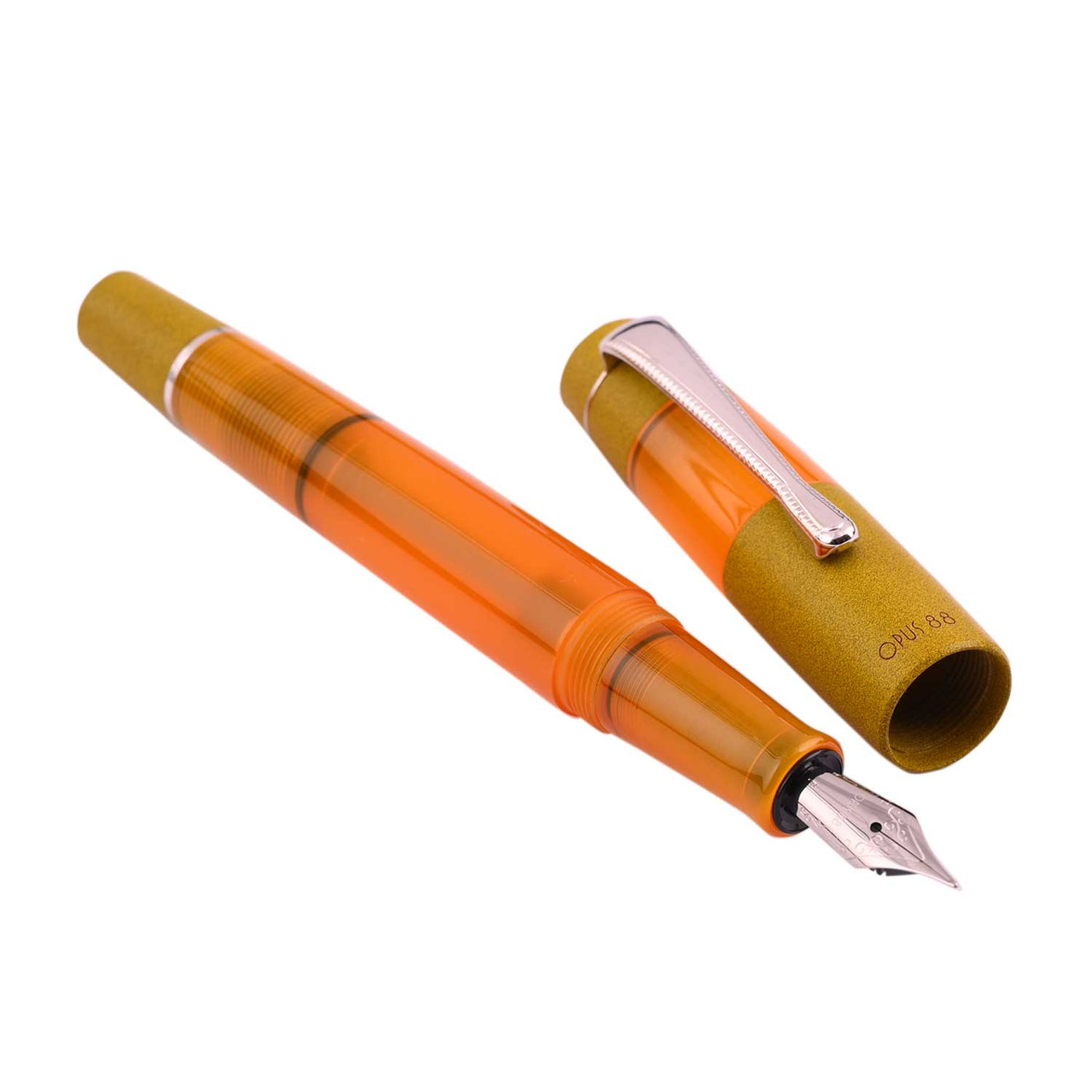 Opus 88 Koloro Fountain Pen - Orange 2