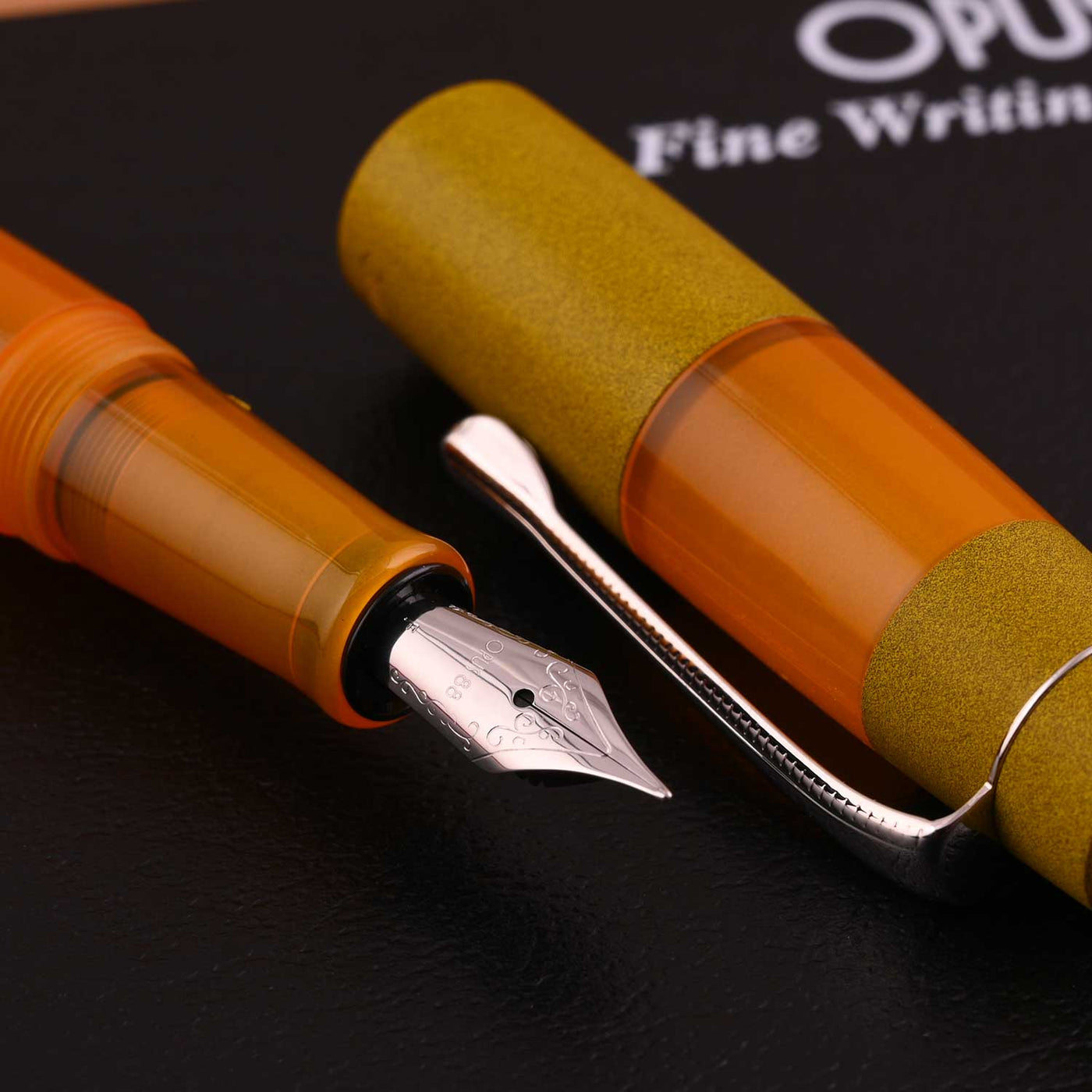 Opus 88 Koloro Fountain Pen - Orange 7