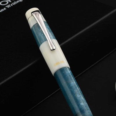 Opus 88 Koloro Fountain Pen - White & Blue 12