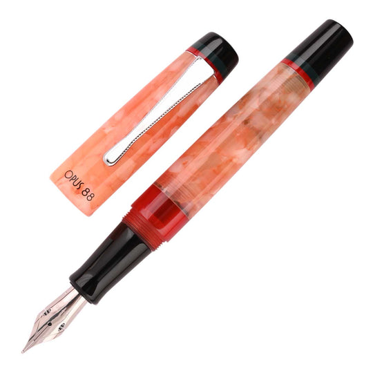 Opus 88 Minty Fountain Pen - Orange