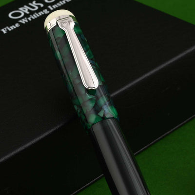 Opus 88 Omar Fountain Pen - Green 11