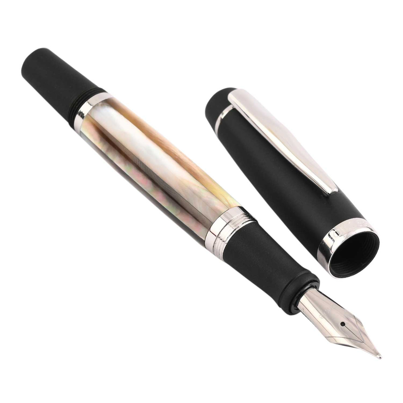 Opus 88 Shell Fountain Pen - Black Mother of Pearl 2