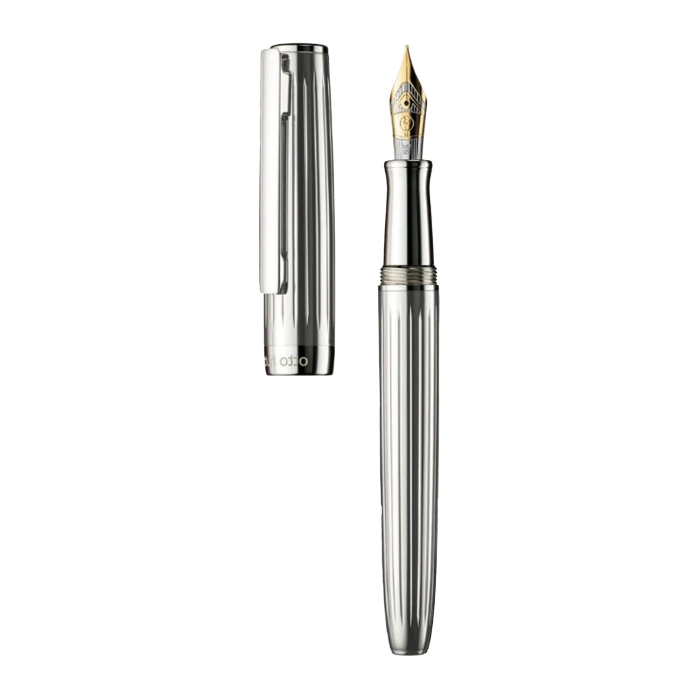 Otto Hutt Design 07 Fountain Pen - Sterling Silver 2