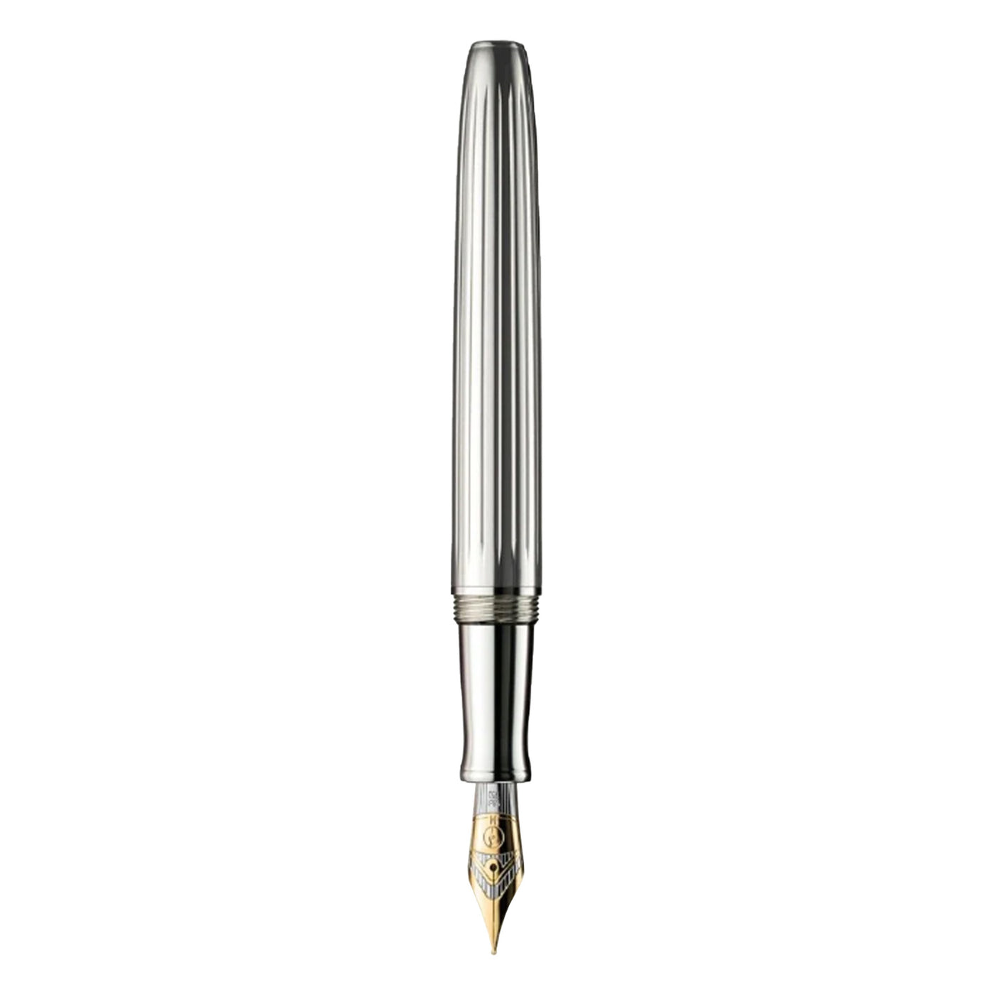 Otto Hutt Design 07 Fountain Pen - Sterling Silver 3