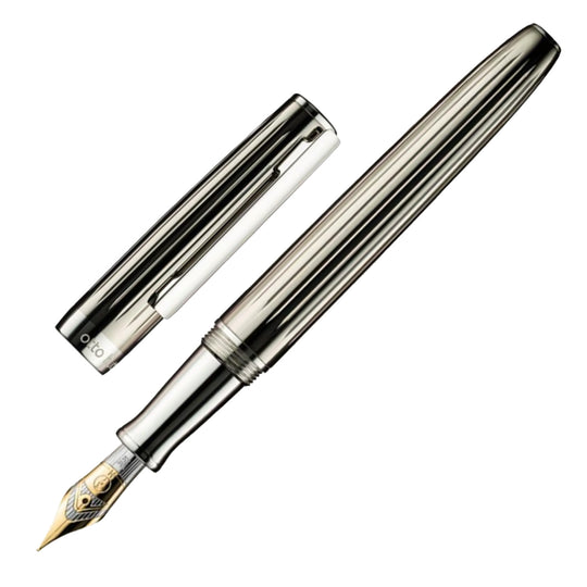 Otto Hutt Design 07 Fountain Pen - Translucent Black