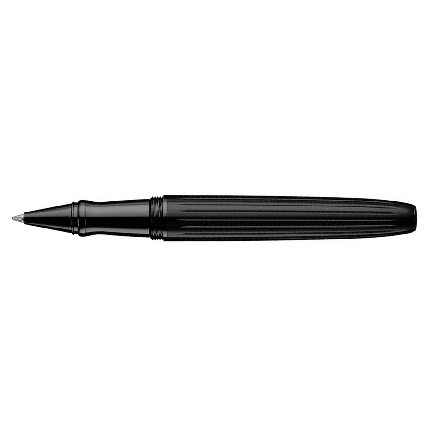 Otto Hutt Design 07 Roller Ball Pen - PVD Black 7