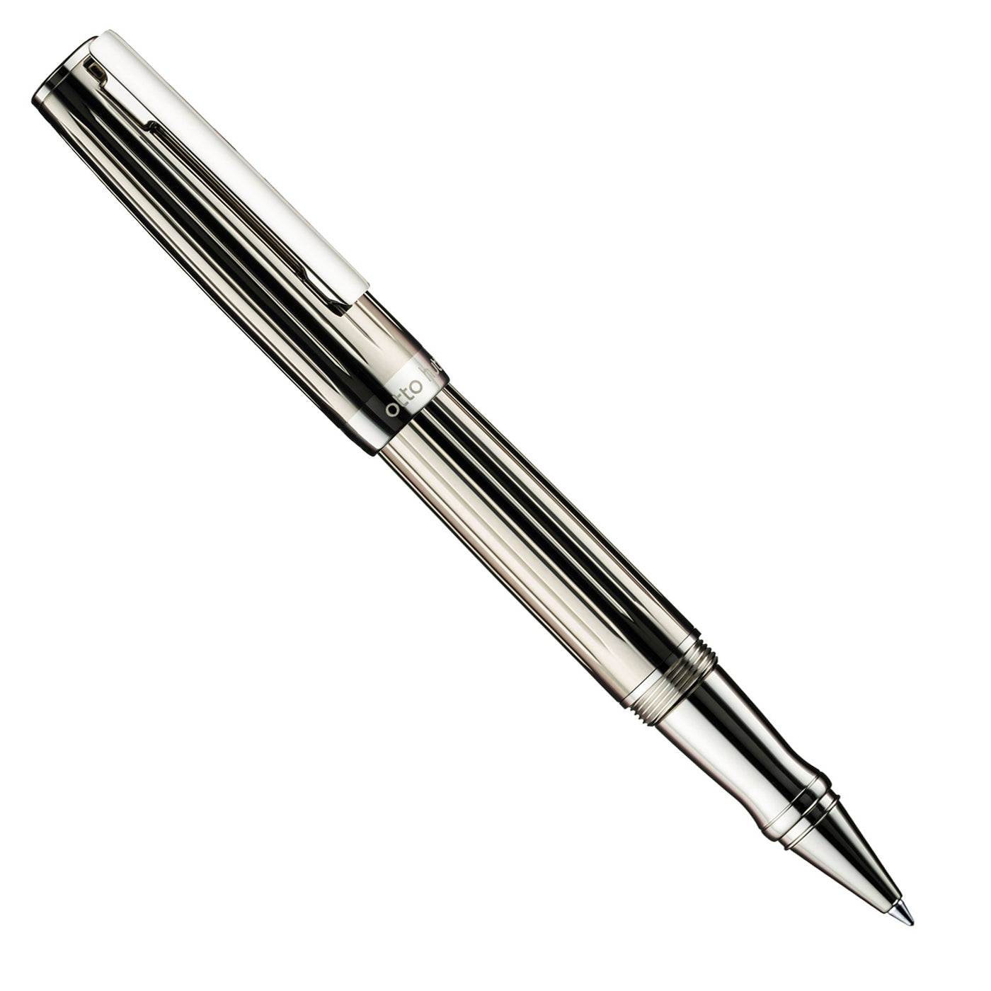 Otto Hutt Design 07 Roller Ball Pen - Translucent Black 3