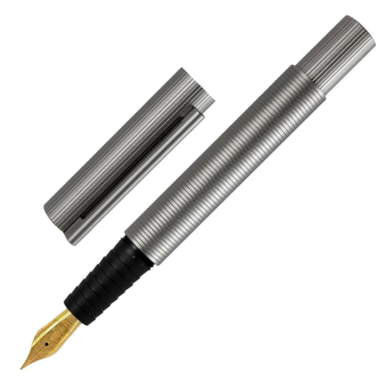 Otto Hutt Design 08 Fountain Pen - Matte Ruthenium