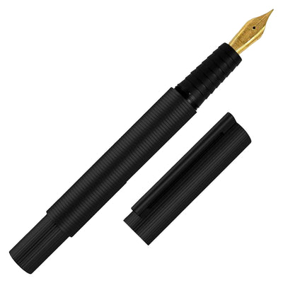 Otto Hutt Design 08 Fountain Pen - PVD Black 2