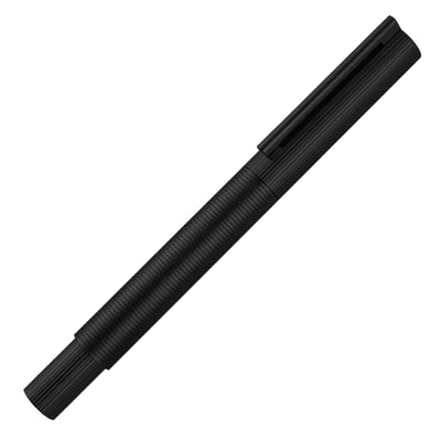 Otto Hutt Design 08 Roller Ball Pen - PVD Black 10