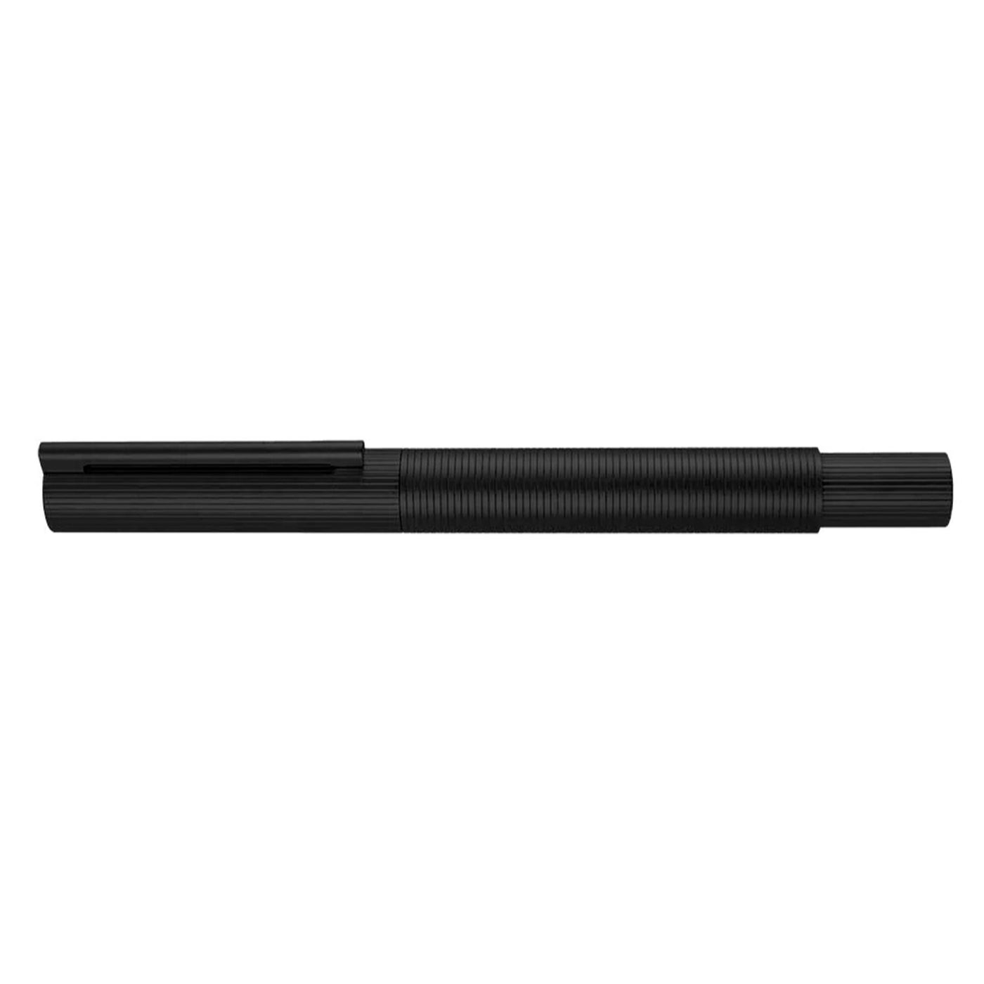 Otto Hutt Design 08 Roller Ball Pen - PVD Black 13