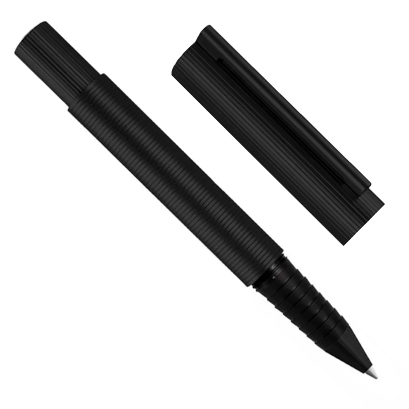 Otto Hutt Design 08 Roller Ball Pen - PVD Black 7