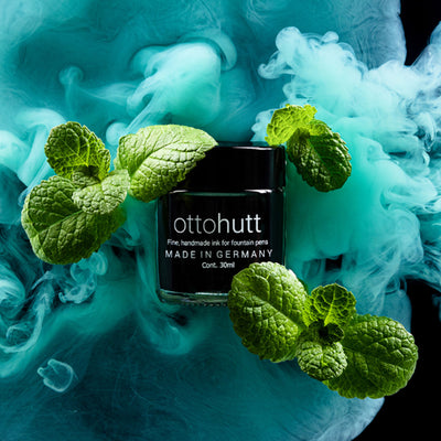 Otto Hutt Scented Billow Mint Ink Bottle, Turquoise - 30ml