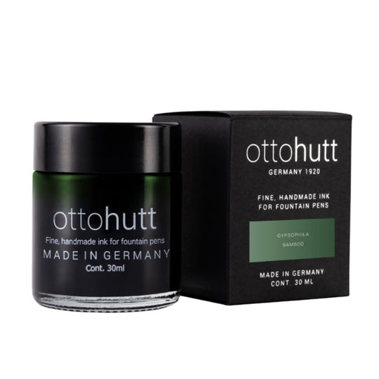 Otto Hutt Scented Gypsophila Bamboo Ink Bottle, Green - 30ml