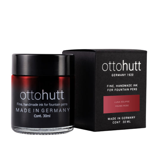 Otto Hutt Scented Luna Eclipse Young Rose Ink Bottle, Red - 30ml