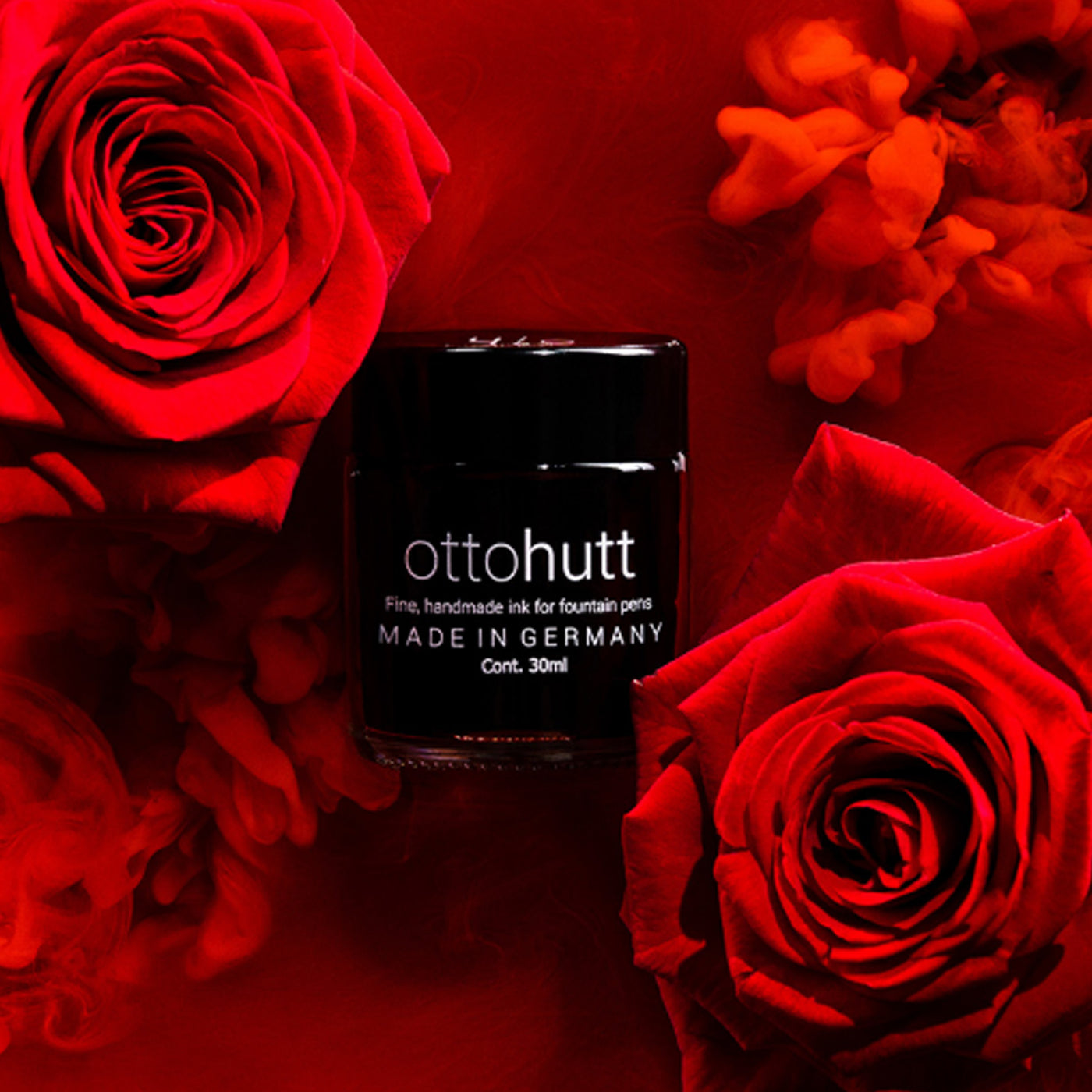 Otto Hutt Scented Luna Eclipse Young Rose Ink Bottle, Red - 30ml