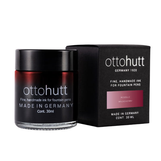 Otto Hutt Scented Roselle Wildcherry Ink Bottle, Red - 30ml