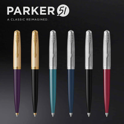 Parker 51 Deluxe Ball Pen Deluxe Black 11