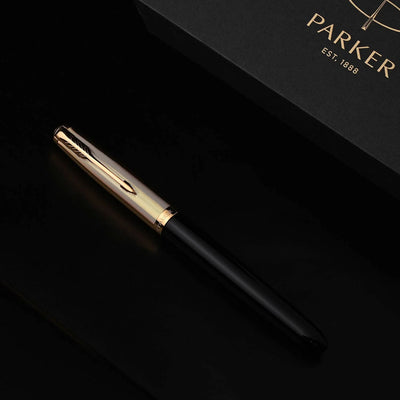 Parker 51 Fountain Pen - Deluxe Black GT 13