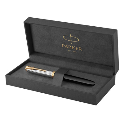 Parker 51 Premium Fountain Pen - Black GT 7