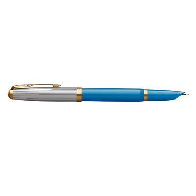 Parker 51 Premium Fountain Pen - Turquoise GT 8