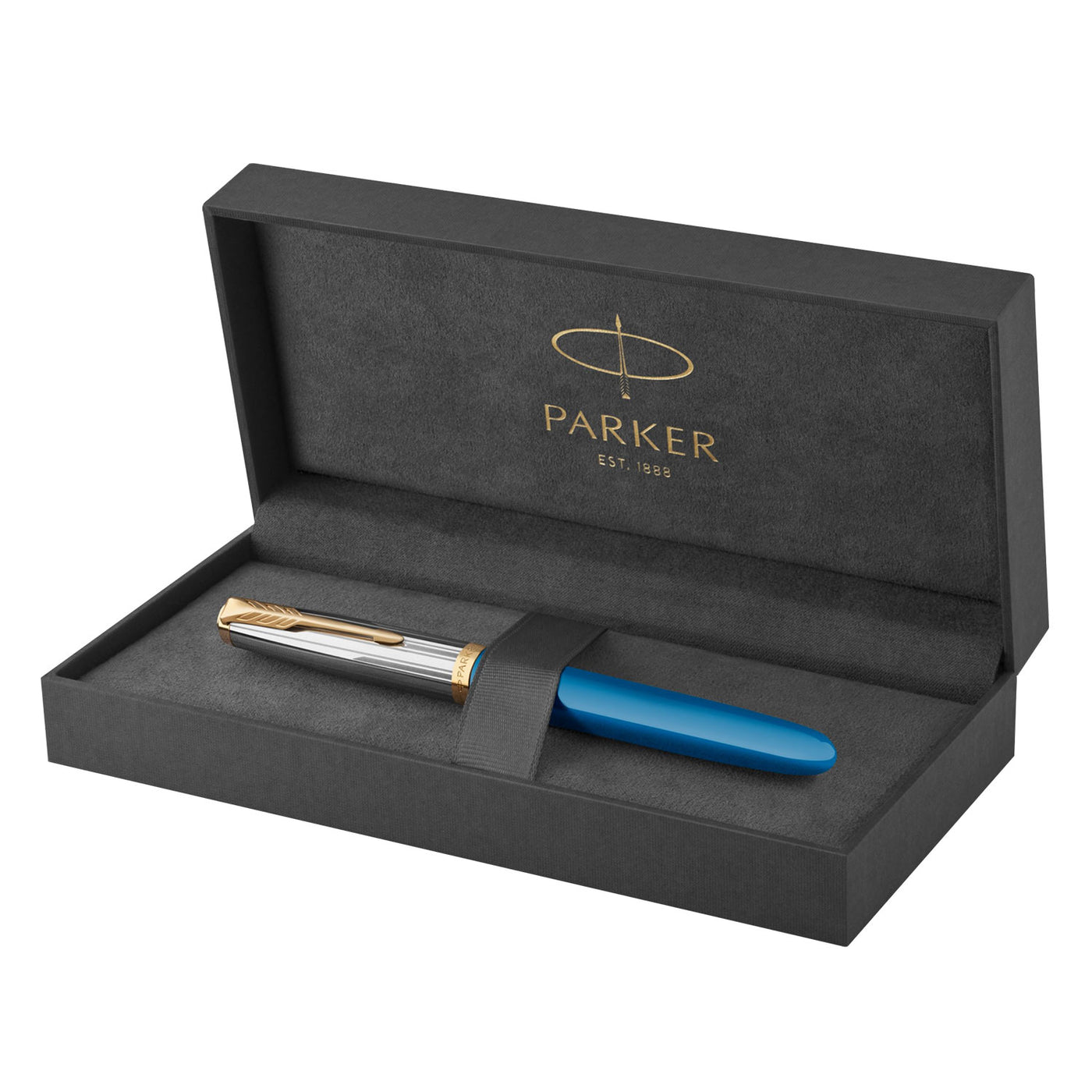 Parker 51 Premium Fountain Pen - Turquoise GT