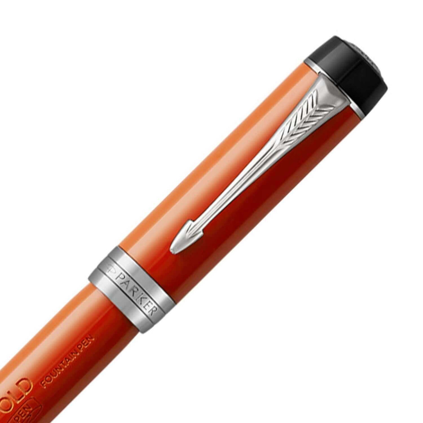 Parker Duofold Centennial Fountain Pen, Red - 18K Gold Nib 3