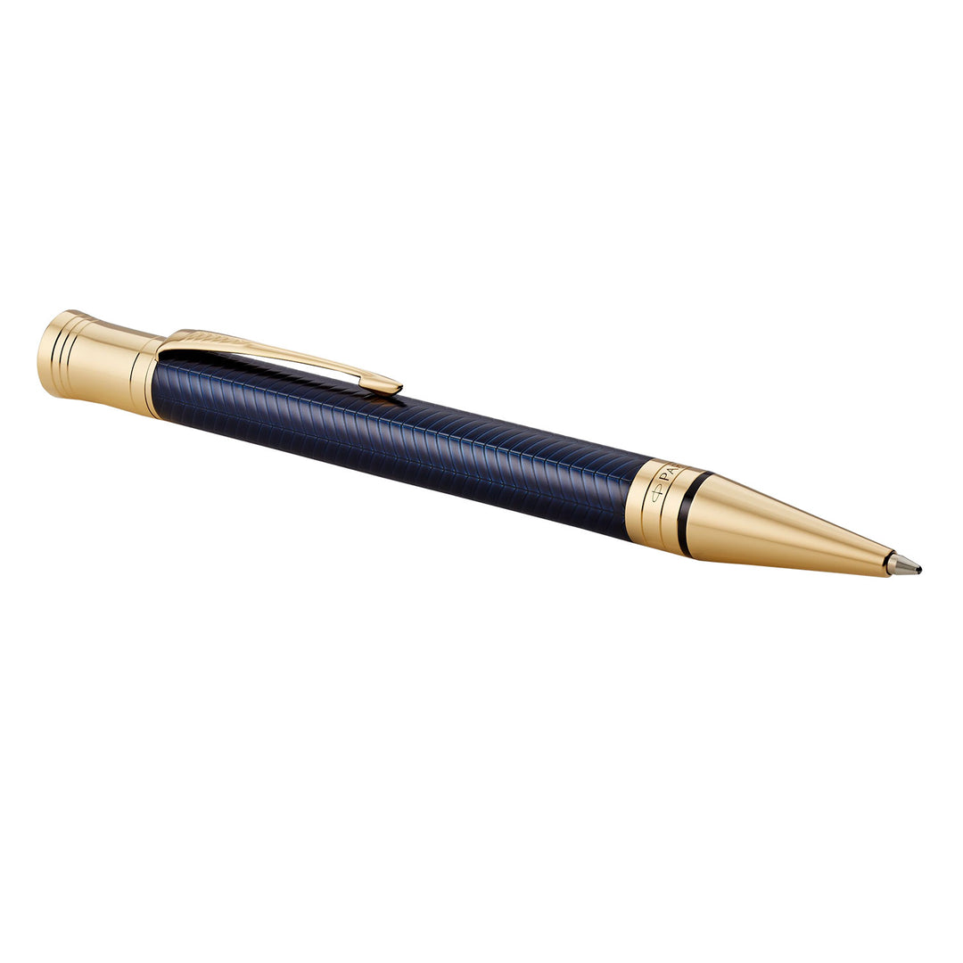 Parker Duofold Prestige Blue Chevron GT Ball Pen | Buy Online