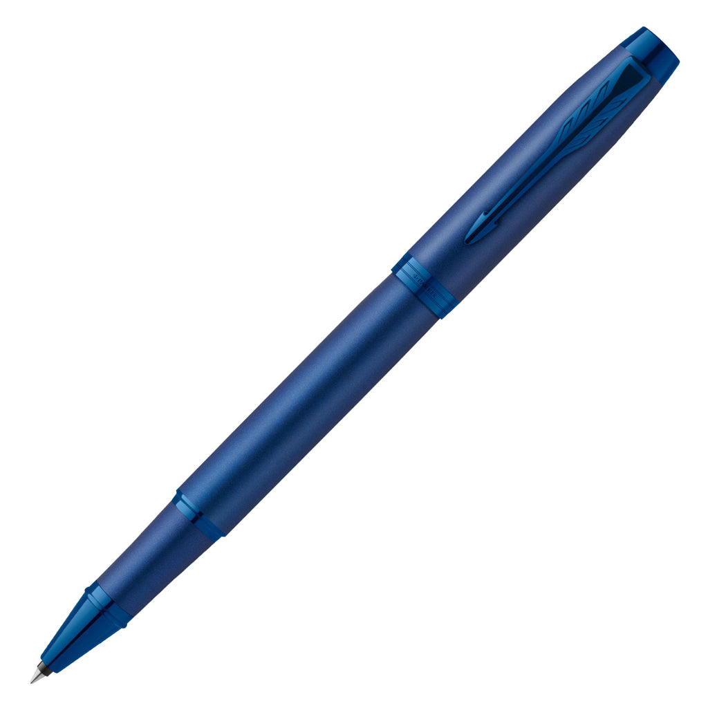 Parker IM Monochrome Roller Ball Pen Blue PVD