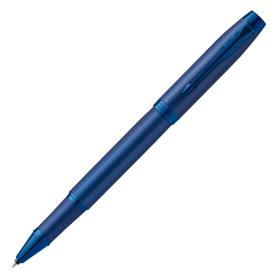 Parker IM Monochrome Roller Ball Pen - Blue PVD