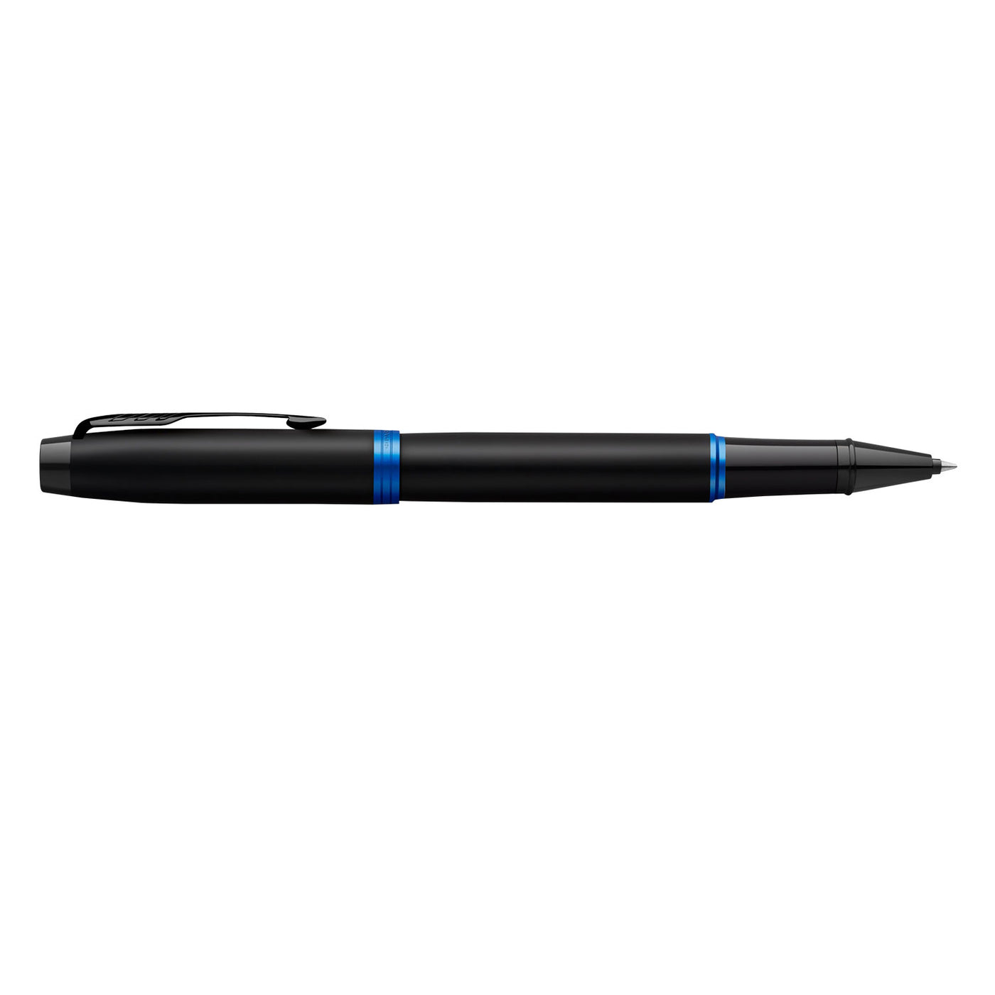 Parker IM Vibrant Rings Roller Ball Pen - Marine Blue Black BT 3