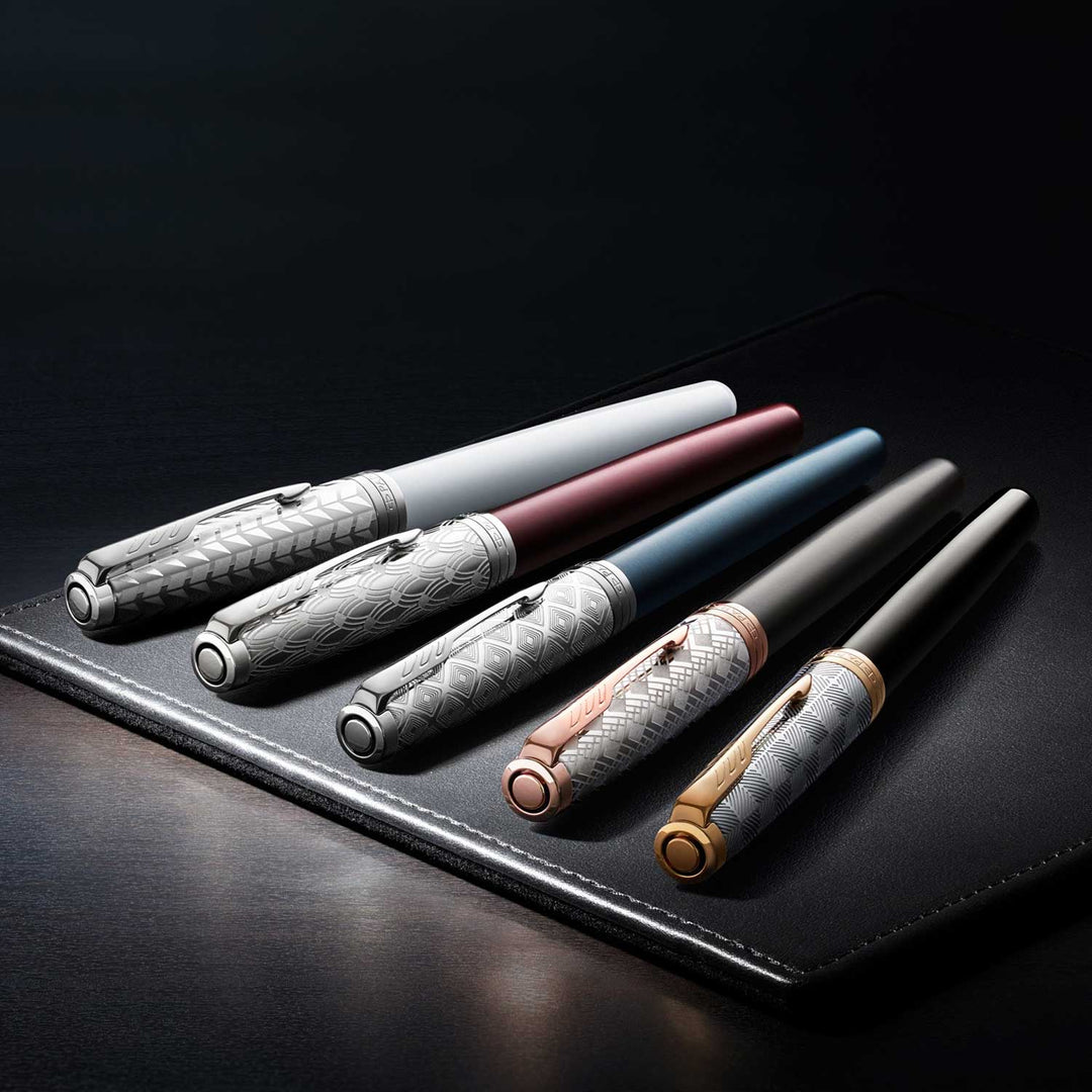 Parker Sonnet Premium Metal & Blue CT Fountain Pen |Buy Online