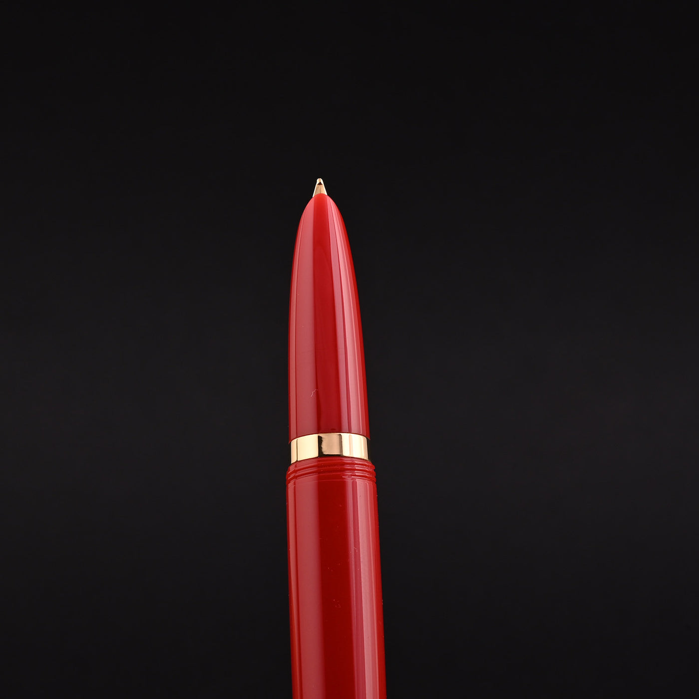 Parker 51 Premium Fountain Pen - Rage Red GT 11